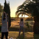 Yoga bei Sonnenaufgang Finca