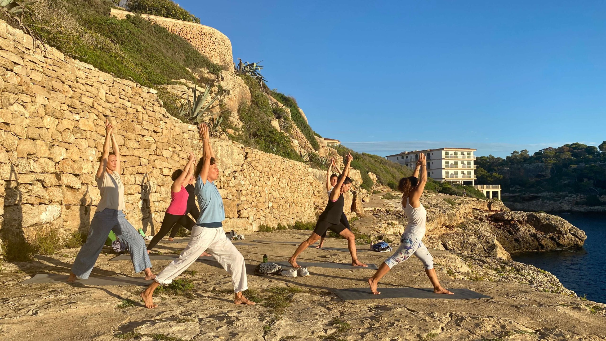 Yoga am Meer